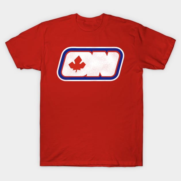 Defunct Ottawa Nationals Hockey Team T-Shirt by Defunctland